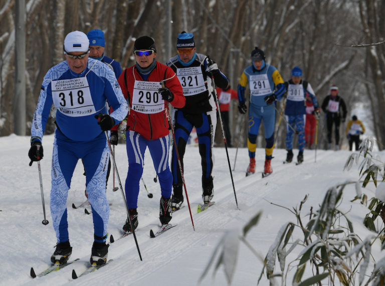 Cross country skiers