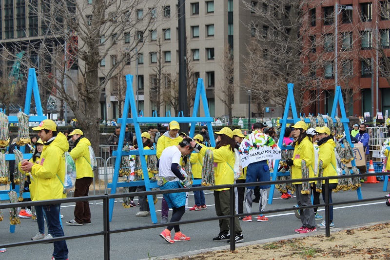 Tokyo Marathon volunteers