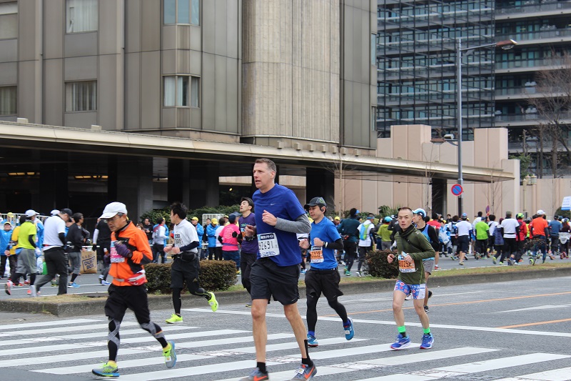 runners during Tokyo Marathon