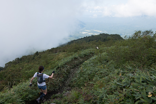 runners during Shinshu togakushi trail race