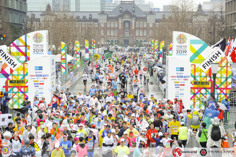 tokyo marathon finish line