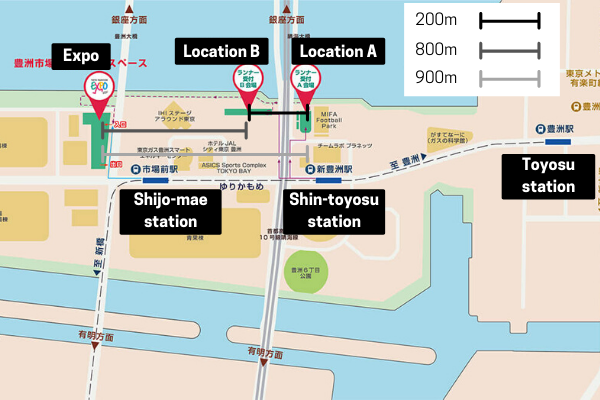 tokyo marathon map