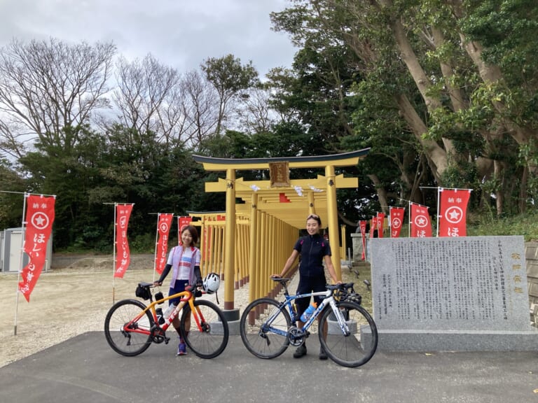 茨城県サイクリング　ほしいも神社